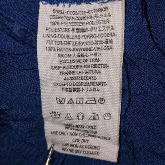 Free People Marla Dreams Blue Boho Tunic - Picture 6 of 6